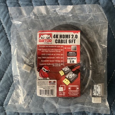 4K HDMI Cable 2.0 UHD Ultra High Speed 2160P HDR 60Hz 18Gbps Dolby HDCP HDTV HD 