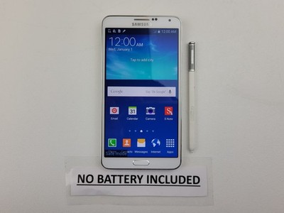 Samsung Galaxy Note 3 (SM-N900V) 32GB - White (GSM Unlocked) Smartphone - H3628