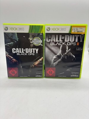 Microsoft Xbox 360 Call of Duty Black Ops + Call of Duty Black Ops 2 in OVP
