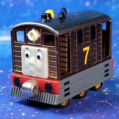 Limited Edition Metallic Toby Thomas & Friends Take n Play Along Crazy Rare! VG