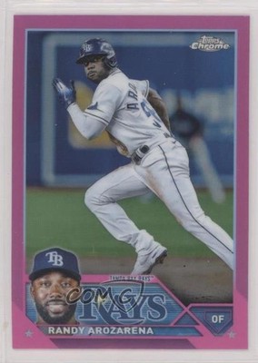 2023 Topps Chrome Pink Refractor Randy Arozarena #59 1l7v