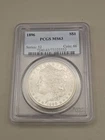 1896 $1 Morgan Silver Dollar PCGS MS63