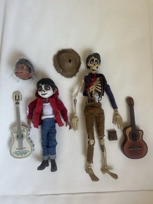 Disney Coco Remember Me Singing Doll Miguel & Hector Set No Box