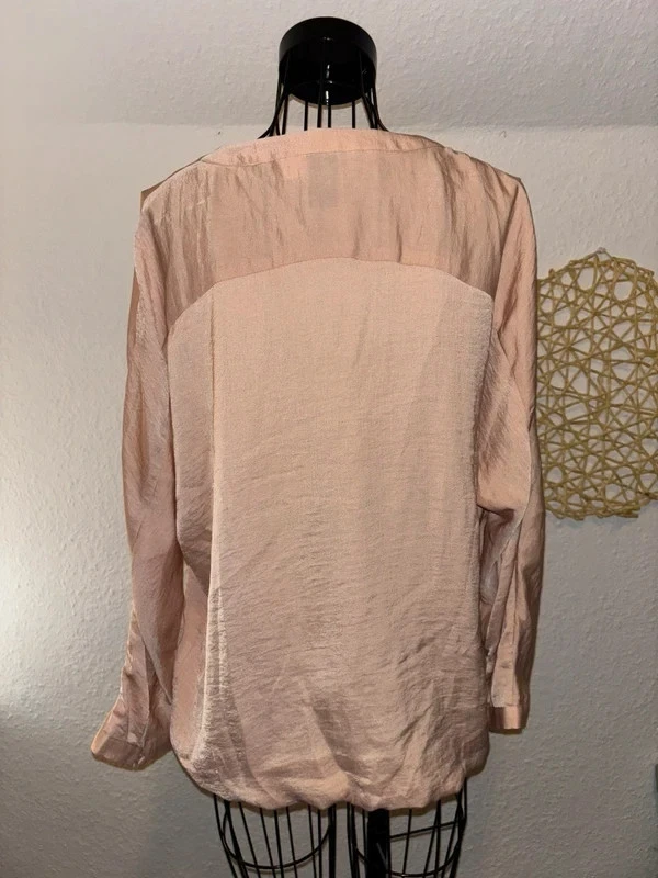 B.C. Best Connections Bluse Größe XL Rosé / Champagner Locker & Elegant - Bild 4 von 4