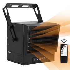 Garvee 10000W Electric Garage Heater 240V Digital Remote ETL Listed Steel Black