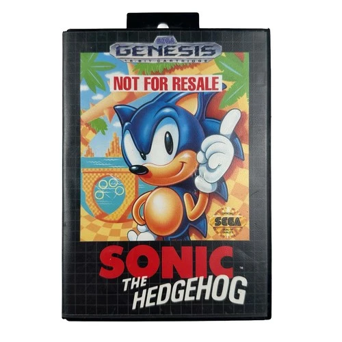 Sonic The Hedgehog - Sega Genesis Tested Authentic 1Y Guarantee