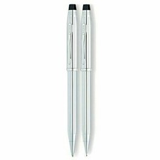Cross Century II Set Ballpoint Pen  0.5mm Pencil New In Box Usa Made 350105WG