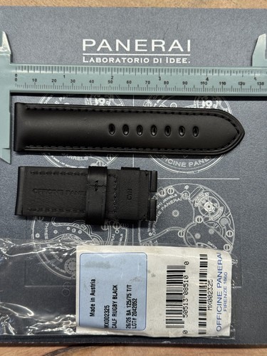Panerai OEM Armband 26/26 125/75 schwarz Kalbsleder Rugby - Bild 2 von 4