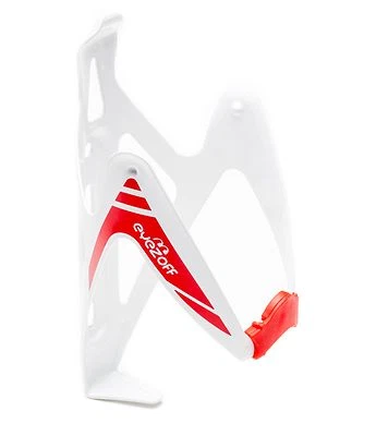 EyezOff rafale Ultra légère en aluminium Porte-bidon - blanc/rouge Edition - Photo 1/4