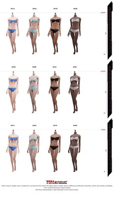 1/6 TBLeague S53B Dark Skin Female Seamless Well-balanced
