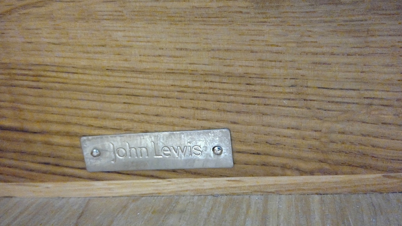 Pair Of Oak JOHN LEWIS Monterey Bedside CS H58 eBay