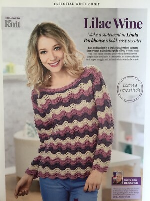 Ladies Cosy Sweater Knitting Pattern (please See Notes) UK