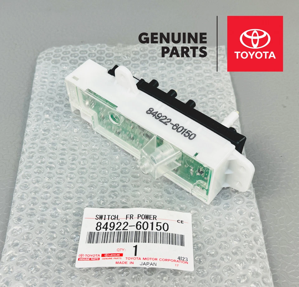 84922-60150 ПОДЛИННЫЙ ПЕРЕКЛЮЧАТЕЛЬ TOYOTA Lexus LX470 2003-2007, ПЕРЕДНЕЕ СИДЕНЬЕ С ЭЛЕКТРОПРИВОДОМ OEM - Изображение 4 из 4