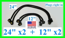 fits Dodge Challenger Charger x4 O2 Oxygen Sensor Repair Harness Plug SRT RT GT