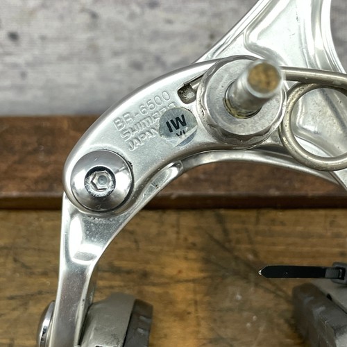 Shimano Ultegra BR-6500 Brake Caliper Set Dual Pivot Vintage Recessed Road C6 - Picture 10 of 12