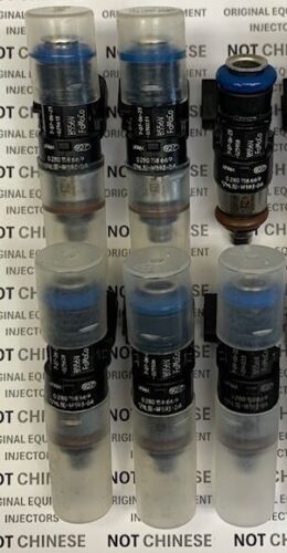6 New OEM Bosch Fuel Injectors 2018-2022 Ford 3.5L 0280158669 HL3E-9F593-DA - Picture 2 of 3