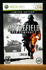 BATTLEFIELD BAD COMPANY Microsoft XBOX 360 Manual Only NO GAME Authentic