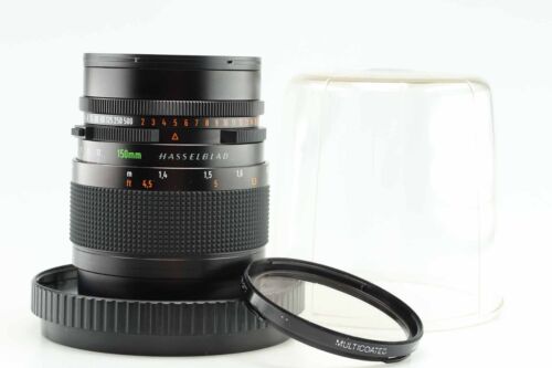 Objectif Hasselblad Carl Zeiss CF Sonnar 150 mm f4 rouge T* 94942 presque comme neuf - Photo 1/6
