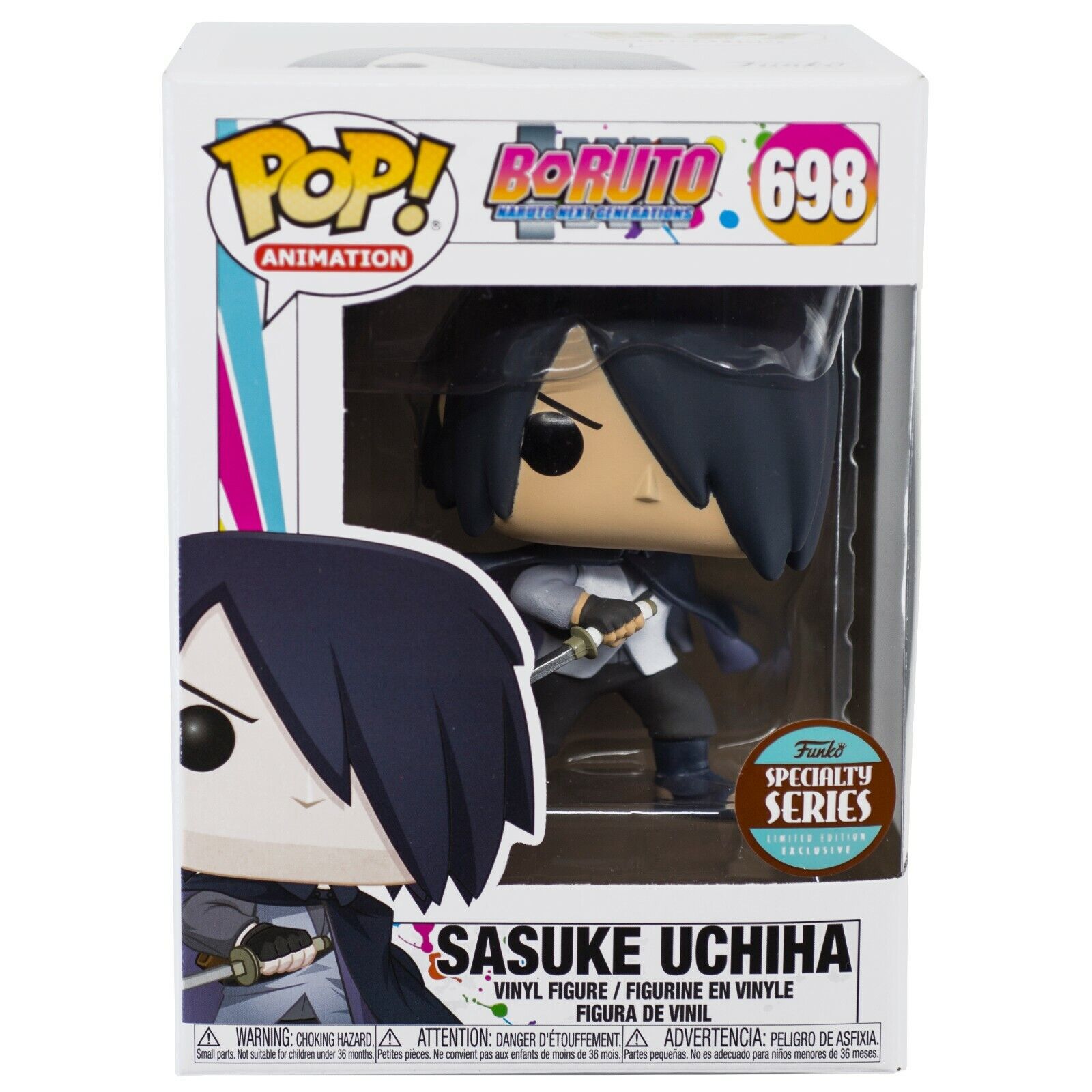 Naruto Pop Boneco Anime Action Figure Sasuke Boruto em Promoção na