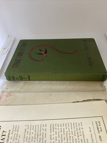 "What Bird Is That" By Frank M. Chapman 1920 Antique Hardcover - Picture 8 of 22