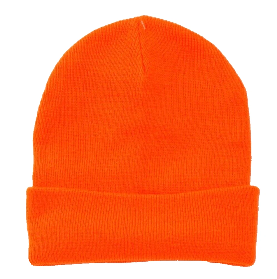 O'Niell Youth Boy's 8-20 Orange Knit Cuff Beanie - Image 2 of 2