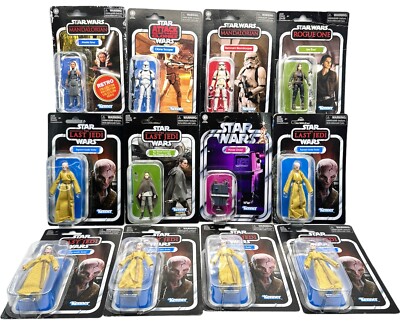Star Wars Vintage Collection Lot Of 12 Action Figures Clone 