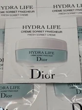 LOT OF 100 DIOR HYDRA LIFE FRESH SORBET CREME 1ML*100ML/0.03FL.OZ*100
