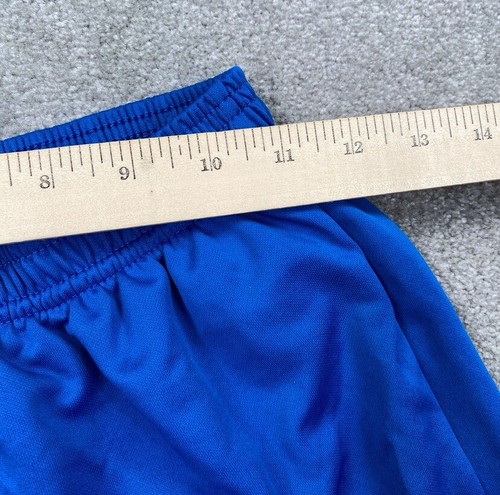 Umbro Junior City Shorts Size Youth Small Royal Blue Mesh Liner Soccer Sports - Picture 9 of 11