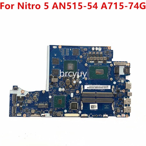 EH5VF LA-H501P For Acer Nitro 5 AN515-54 A715-74G Motherboard GTX 1050 3GB GPU