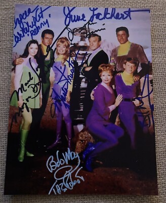 ''Lost In Space'' 60er Jahre Cast signiertes Foto - Top Qualität - Weihnachtsgeschenk