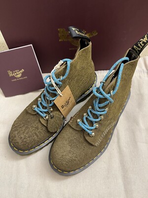 Wollaston factory MADE IN ENGLAND~ Dr. Martens 101 HARDWARE SUEDE