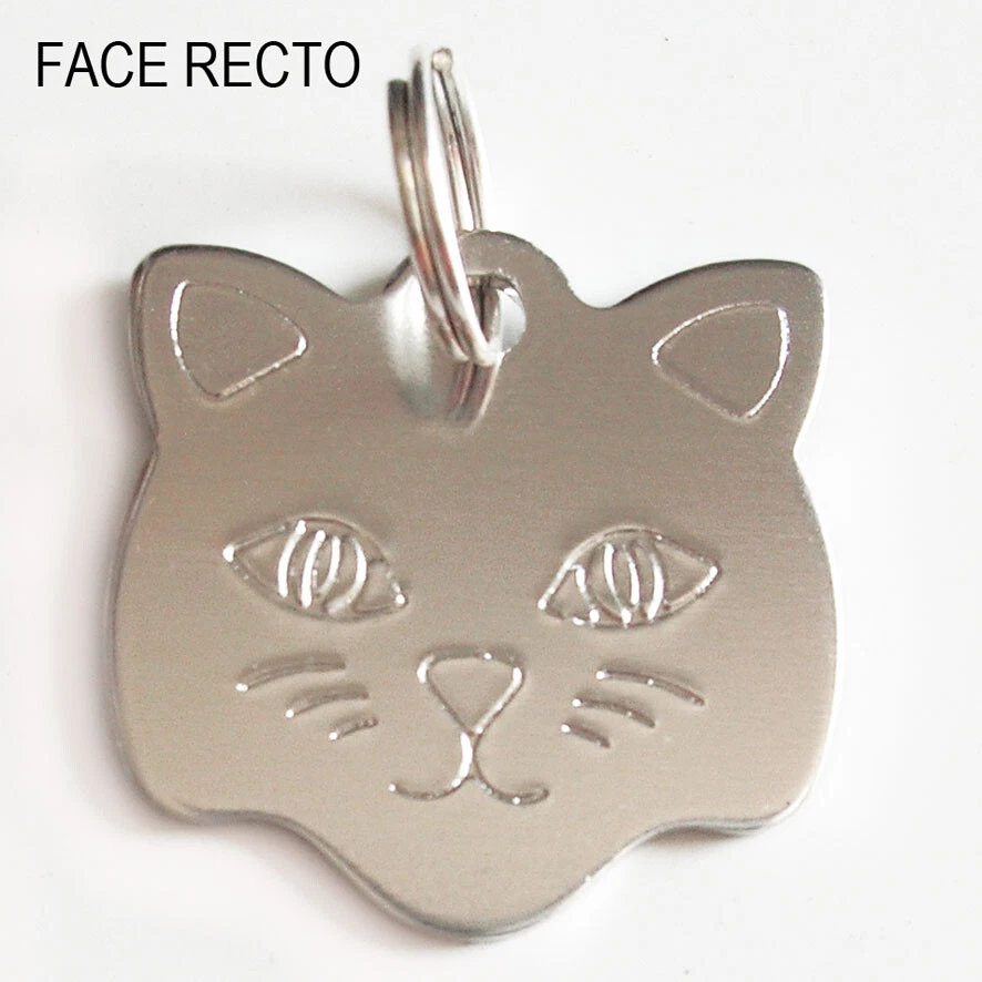 Medaille gravée pour chat - Photo 2/4