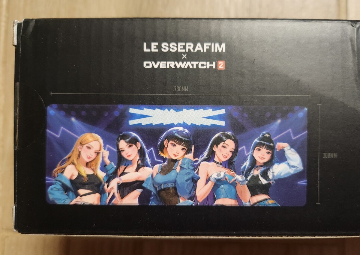 LE SSERAFIM x Overwatch 2 Wide Mouse Pad LE SSERAFIM Ver. Blizzcon