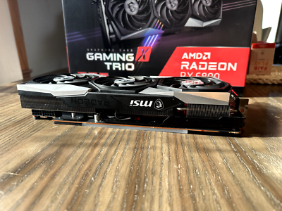 MSI Radeon RX 6800 GAMING X Trio 16GB GDDR6 Graphics Card for sale