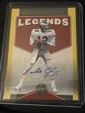 Randall Cunningham 2022 Panini Legacy Legends Auto 4/6 Eagles SP Rare