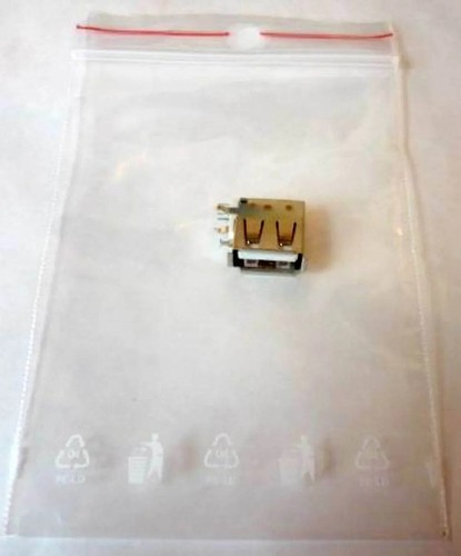 USB Einbaubuchse A gew. vertikale Print Steckverbinder Einbaukupplung Lötbuchse - 第 3/3 張圖片