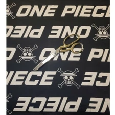 Anime fabric manga One Piece Cotton Jersey Fabric FQ Fat Quarter US SELLER