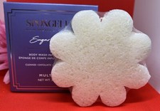 Spongelle SUGAR PLUM Infused Body Bath Shower Buffer Sponge 3oz Brand New
