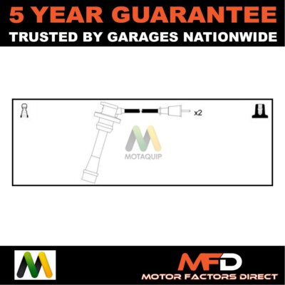 Ignition Leads Motaquip Fits Daihatsu Terios 1997-2000 1.3