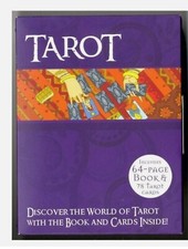TAROT boxed set, 78-card deck, instruction book, nice cards Sealed Free Ship