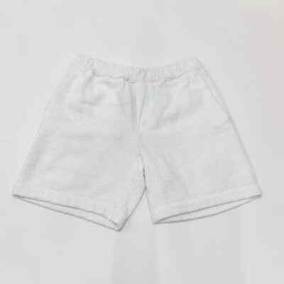Prada Terry cloth Bowling shorts Triangle logo White size
