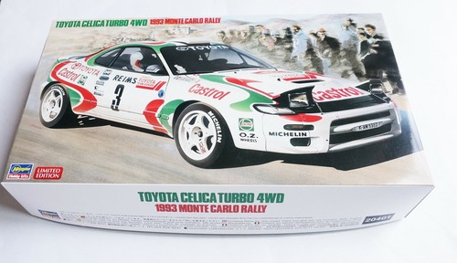 HASEGAWA 1/24 Toyota Celica Turbo 4WD 1993 Monte Carlo #20401 limited model - Picture 10 of 12