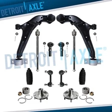 Front Lower Control Arms Wheel Hub Kit for 2000-2003 Nissan Maxima Infiniti I30