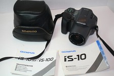 OLYMPUS IS10 DLX CAMERA W/OLYMPUS AF ZOOM 28-110mm GLASS ASPHERICAL LENS