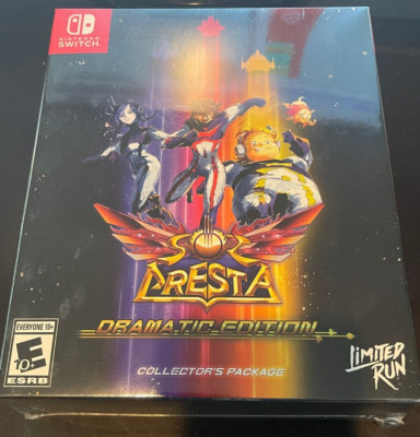 NINTENDO SWITCH LIMITED RUN #141 SOL CRESTA DRAMATIC EDITION COLLECTOR'S PACKAGE