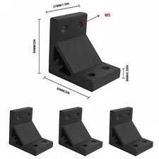 4Pcs 2040 Corner Bracket 50x50x37mm For 2040 Aluminum Extrusion Profile Hardware