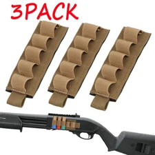 5 Rounds 12/20 Gauge Shell Card Holder for Rifle Shotgun Cartridge Ammo Carrier