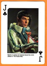Star Trek(Spock-Leonard Nimoy)The Tholian Web Single Swap Playing Card