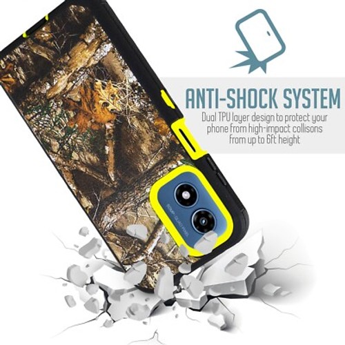 Funda protectora a prueba de golpes para Motorola Moto Edge 2024 se adapta a clip de cinturón defensor - Imagen 42 de 54