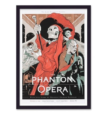 The phantom of the opera Movie Poster